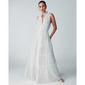 St MRLO Avondjurk 'Omaha'  goud / wit