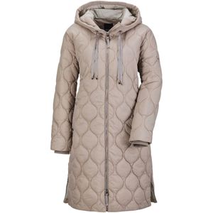 Goldner Tussenmantel  taupe