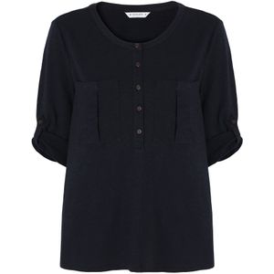 Tatuum - Alja - Blouse - Katoen - 3/4-mouwen - Ronde Halslijn