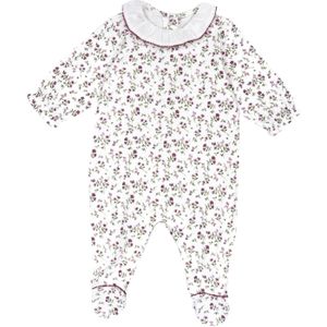 Chicco Rompertje/body  olijfgroen / aubergine / wit