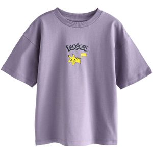 Next Shirt 'Pokémon'  navy / lichtblauw / geel / lila