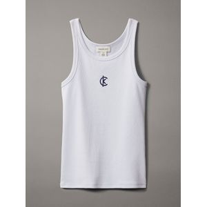 Calvin Klein Jeans Top  marine / wit