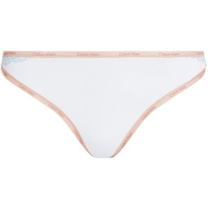 Calvin Klein Underwear String 'Attraction'  beige / mintgroen / wit