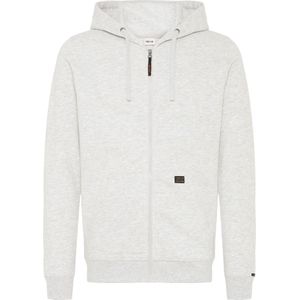 !Solid Sweatvest 'SDAupo'  wit gemêleerd