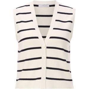 Rich & Royal - Bodywarmer - Navy - Gestreept