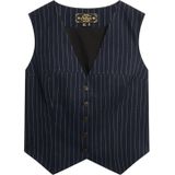 Superdry - Pinstripe - Kostuumvest - Dames