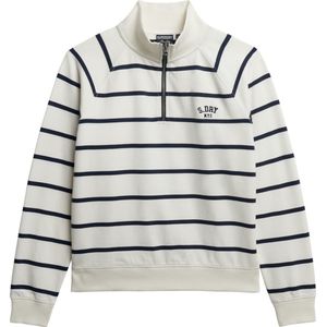 Superdry - Athletic Essentials Stripe - Sweatshirt - Halve Rits