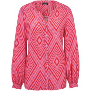 Goldner Blouse  donkerroze / rood