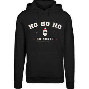 F4NT4STIC Sweatshirt 'Ho Ho Ho Santa'  rood / zwart / wit