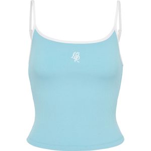 LeGer by Lena Gercke Top 'Ela'  lichtblauw / wit