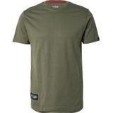 Alpha Industries - Label T BP - T-shirt - Zwart - 100% Katoen