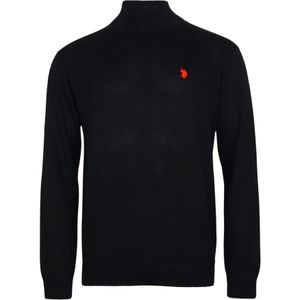 U.S. POLO ASSN. Trui  rood / zwart