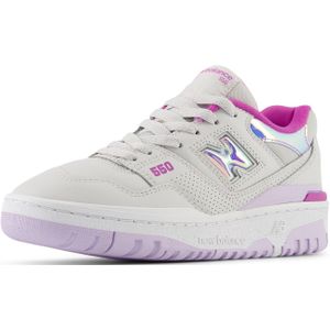 Sneakers - 550 - Zwart - Leer en Imitatieleer