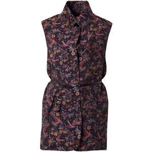 Vanessa Bruno Bodywarmer 'JUD'  blauw / oranje / rood / zwart