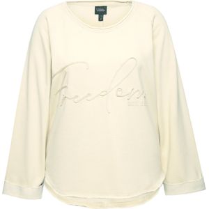 Ulla Popken Sweatshirt  sand