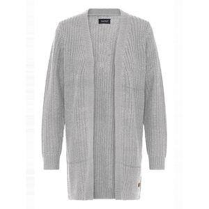 Oxmo Gebreid vest 'Oxedna'  grijs