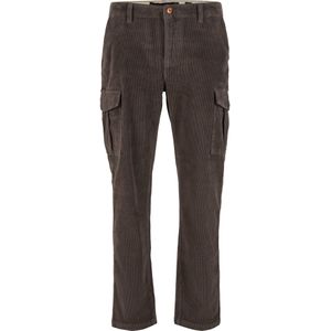 INDICODE JEANS Broek 'Jamo'  chocoladebruin / zwart