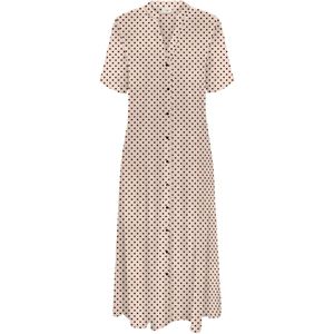 JDY Blousejurk 'JDYEverly'  beige / zwart