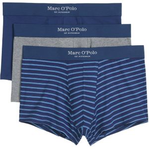 Marc O'Polo Boxershorts 'Essentials'  blauw / donkerblauw / grijs gemêleerd