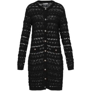 DreiMaster Vintage Gebreid vest  zwart