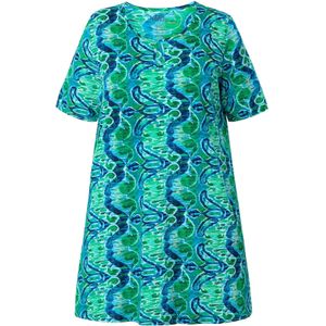 Ulla Popken Shirt  blauw / turquoise / groen