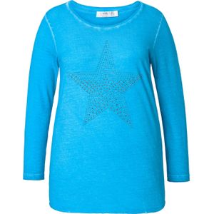 Angel of Style Shirt  turquoise / zilver