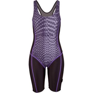 BECO the world of aquasports Badpak 'Hexagon'  lila / zwart