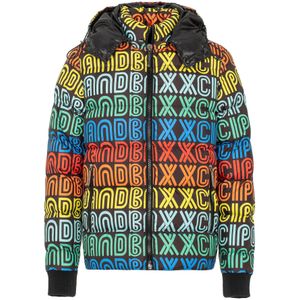 CIPO & BAXX Winterjas  blauw / geel / rood / zwart