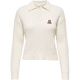 ONLY Trui 'ONLKatia'  bruin / wolwit