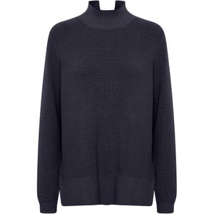 ICHI Trui 'Boston'  nachtblauw