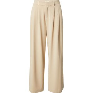 millane Bandplooibroek  beige