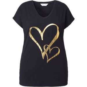 MIAMODA Shirt  goud / zwart
