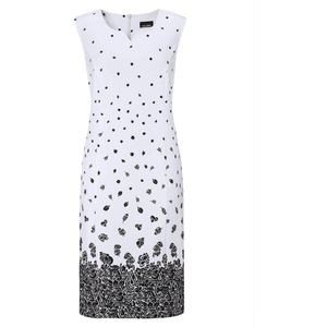 Goldner Cocktailjurk  zwart / wit