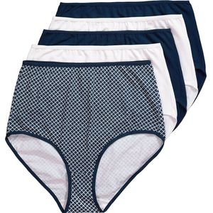 Ulla Popken Slip  nachtblauw / zwart / wit