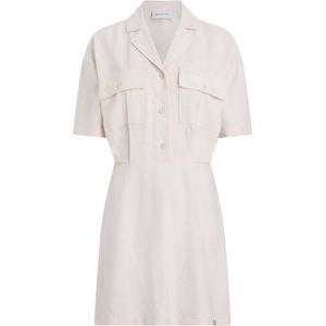 Calvin Klein Jeans Blousejurk  beige
