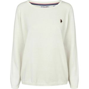 U.S. POLO ASSN. Trui 'May'  natuurwit