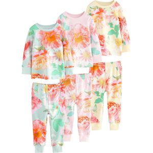 Next Nachtkledij  pasteelgeel / mintgroen / rosa / pastelrood