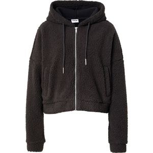 Noisy may Fleece jas 'NMCUDDLE'  zwart