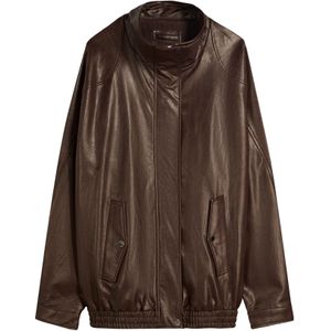 Bershka Tussenjas  donkerbruin