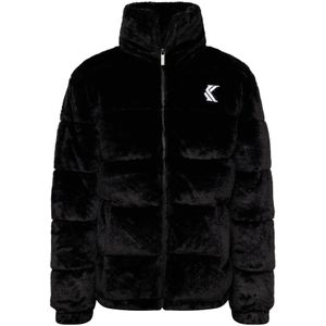 Karl Kani Winterjas  zwart / wit