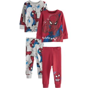 Next Nachtkledij  grijs / gemengde kleuren / rood