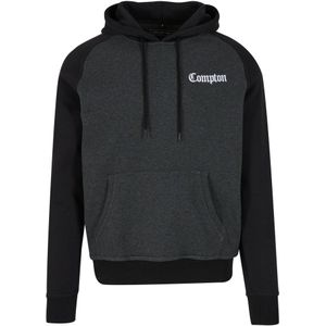 Mister Tee Sweatshirt 'Compton'  antraciet / zwart