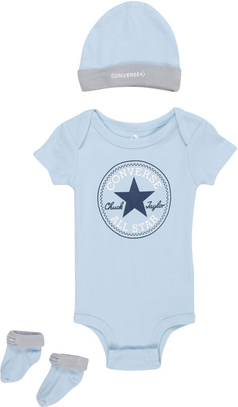 Converse - Kids Classic - Geboorteset - Romper met Korte Mouwen en Korte Broek