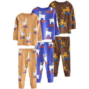 Next Nachtkledij  donkerbeige / blauw / bruin / oranje / rood / wit