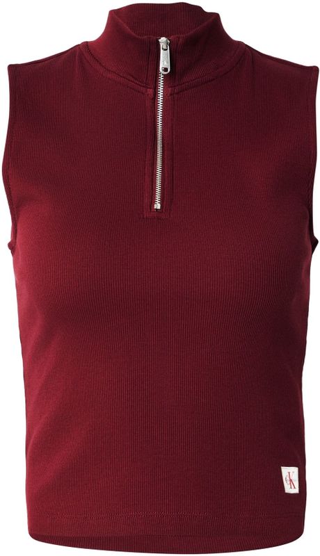 Calvin Klein Jeans Top  donkerrood