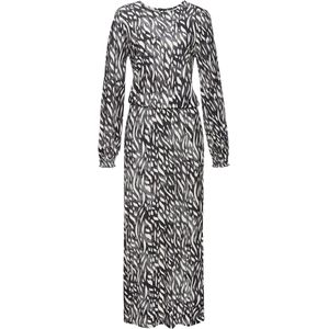 Tuniekjurk - Crème-Grijsblauw - Jersey - All-Over Print