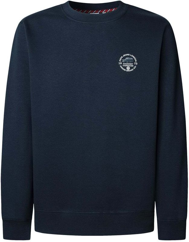 Pepe Jeans - Sweatshirt - Blauw - Katoen