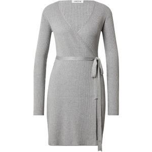 EDITED Jurk 'Bryanna'  grijs gemêleerd