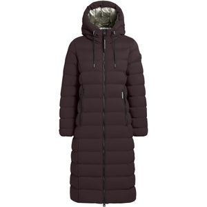 khujo Wintermantel 'Simmie2'  donkerlila