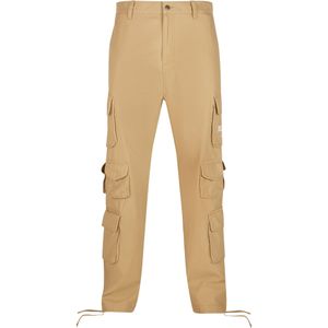 Karl Kani Cargobroek  camel / wit